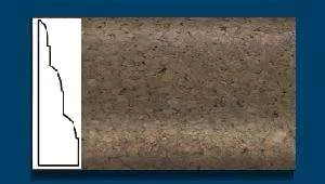 Плинтус пробковый ArtCorkDesing С 105 (Колер 7) 18x45x910 мм в Уфе