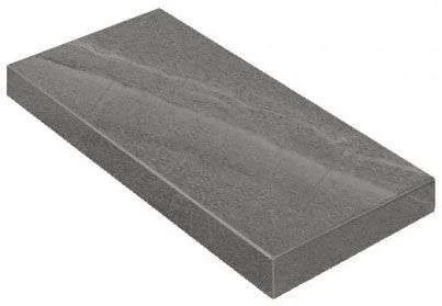 Керамогранит Italon Контемпора Карбон 33x120 ступень угловая правая в Уфе