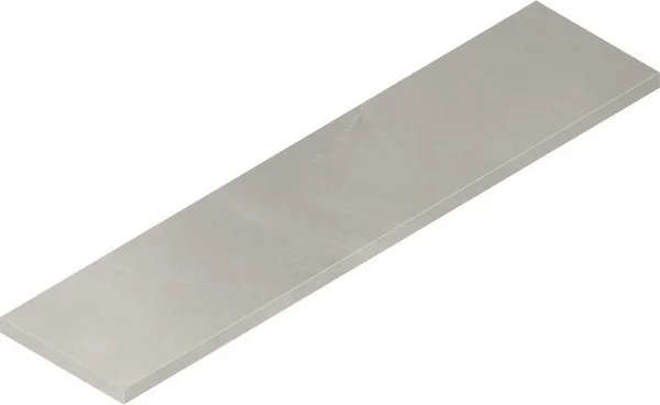 Керамогранит Italon Континуум Сильвер Ступень угловая левая 33х120 (Натуральная) в Уфе