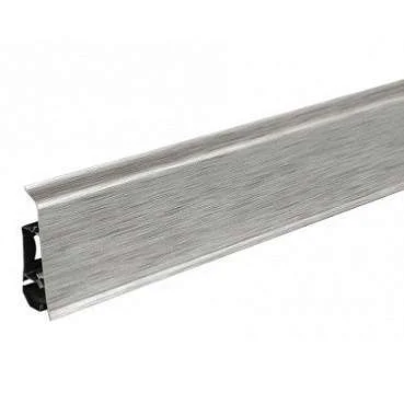 Плинтус пластиковый Arbiton INDO70 17 Алюминий 2,5 м в Уфе