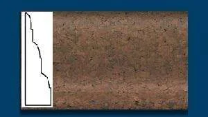Плинтус пробковый ArtCorkDesing С 105 (Колер 11) 18x45x910 мм в Уфе