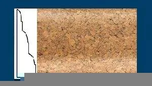 Плинтус пробковый ArtCorkDesing С 105 (Колер 8) 18x45x910 мм в Уфе