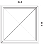 Декоративная панель Orac W123 (33.3x33.3x3.5 см) в Уфе