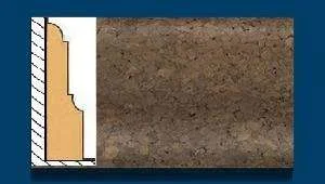 Плинтус пробковый ArtCorkDesing С 103 (Колер 10) 12х65х910 мм в Уфе