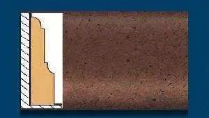 Плинтус пробковый ArtCorkDesing С 103 (Колер 13) 12х65х910 мм в Уфе