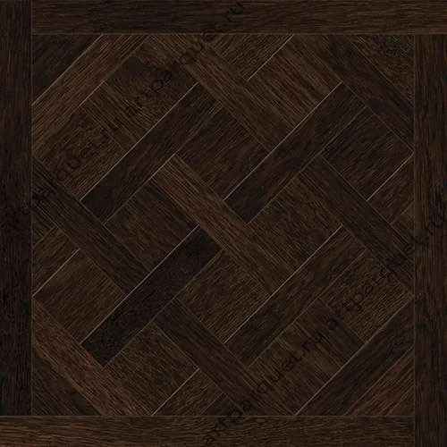 Модульный паркет Кочанелли Версаль Дуб Темный 600*600*15 мм фаска в Уфе