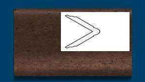 Угол пробковый наружный ArtCorkDesign С 303 Колер 14 в Уфе