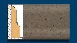 Плинтус пробковый ArtCorkDesing С 103 (Колер 15) 12х65х910 мм в Уфе