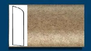 Плинтус пробковый ArtCorkDesing С 106 (Колер 5) 10х60х910 мм в Уфе