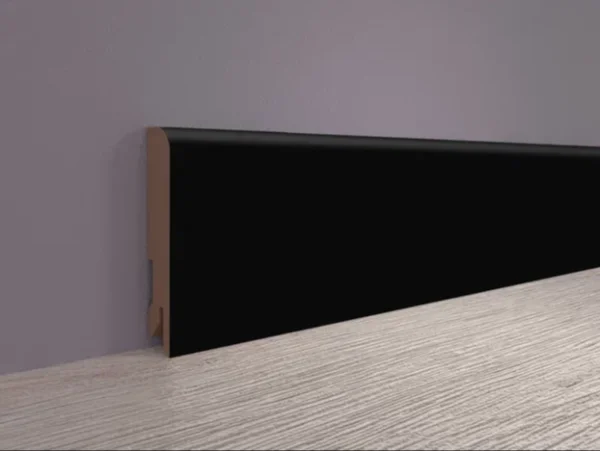 Плинтус MDF Bonkeel 24032 Чёрный Софт (100х16х2400 мм) в Уфе
