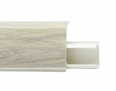Пластиковый плинтус Royce №526 Дуб Орегон (55х23х2200мм) в Уфе