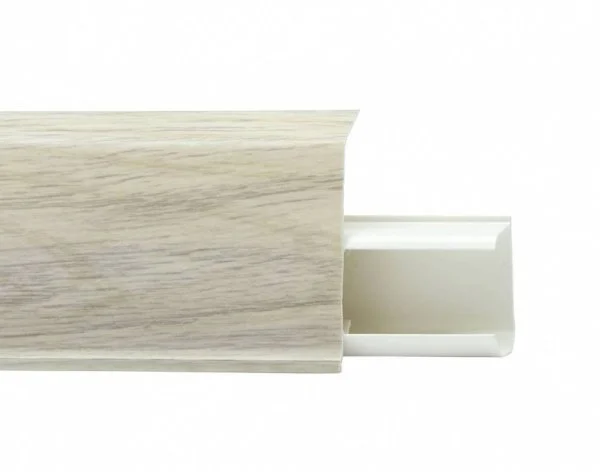 Пластиковый плинтус Royce №526 Дуб Орегон (55х23х2200мм) в Уфе