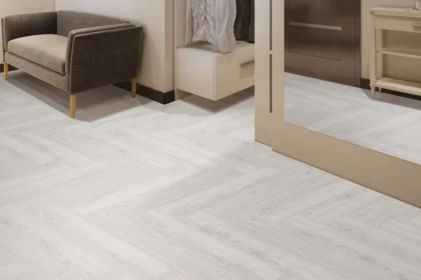 Виниловый пол Floor Factor Herringbone White Smoke Oak в Уфе
