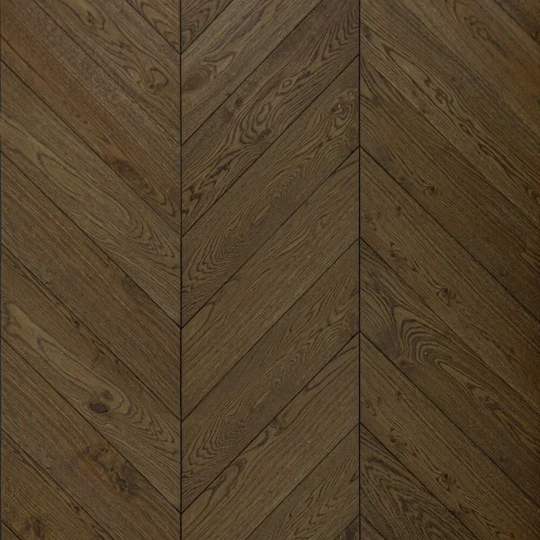 Инженерная доска Kochanelli Французская Ёлка Оскуро Дуб Original Браш (600х120х15) в Уфе