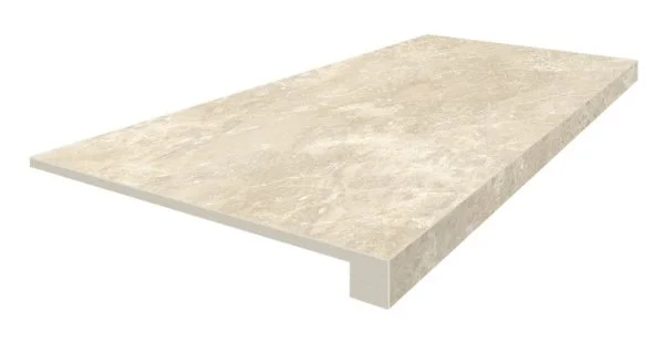 Керамогранит Coliseum Да Винчи Беж Ступень фронтальная (Натуральный, 33х60) в Уфе