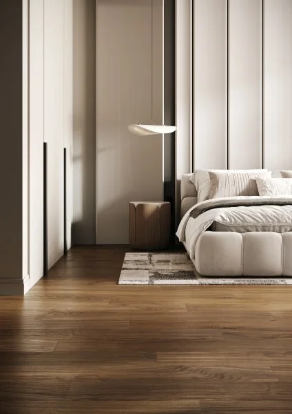 Паркетная доска Quartz Parquet Классик 5 мм Орех Американский 400-29 в Уфе