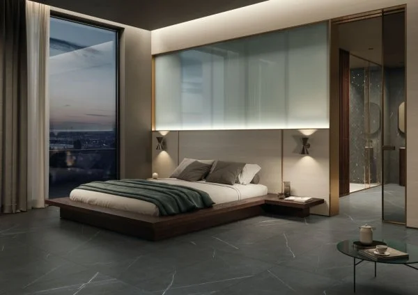 Керамогранит Italon Метрополис Империал Блэк 60х120 (Натуральная и Реттифицированная) в Уфе