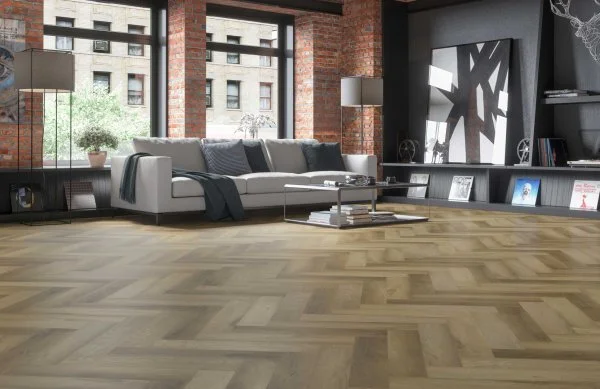 Кварц-виниловая плитка Fargo Parquet 4мм 33-2187-09 Дуб Афины (Градиент) в Уфе