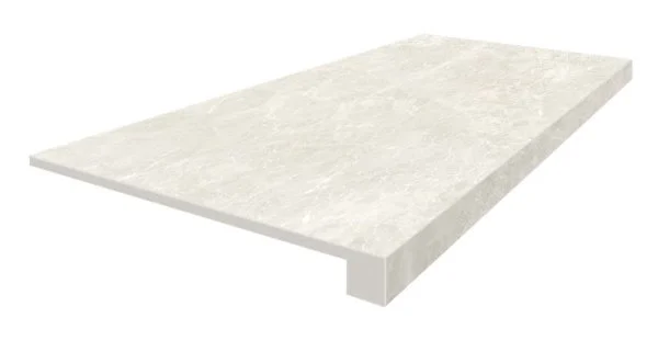 Керамогранит Coliseum Да Винчи Уайт Ступень фронтальная (Натуральный, 33х60) в Уфе