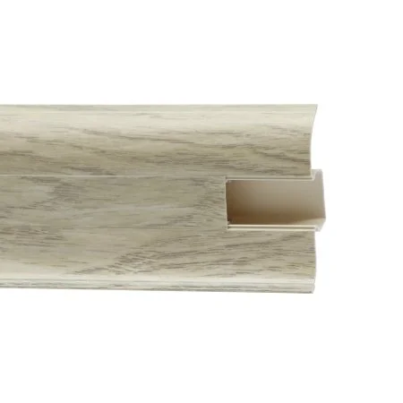 Пластиковый плинтус Royce №853 Дуб Супрема (58х22х2200мм) в Уфе