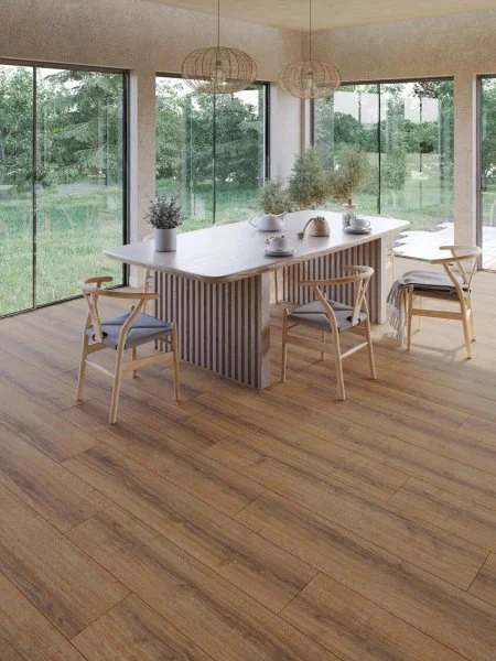 Ламинат Egger PRO 8/33 4V Large Aqua+ Дуб Шерман коньяк коричневый EPL184 в Уфе