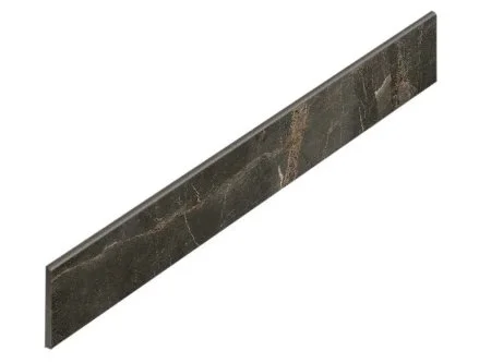 Керамогранит Coliseum Канова Дарк Плинтус (Натуральный, 7,2х60) в Уфе