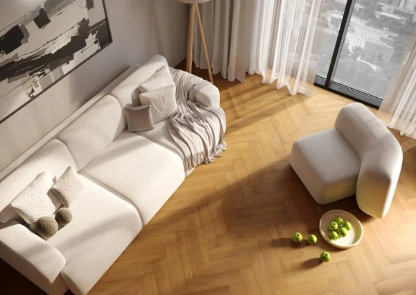 Паркетная доска Quartz Parquet Штучный паркет Тик Южноамериканский 44-400-71 в Уфе