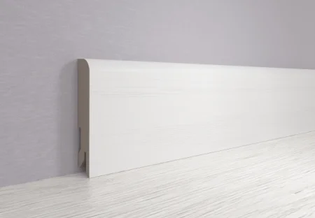 Плинтус MDF Bonkeel 24116 Белый (80х16х2400 мм) в Уфе