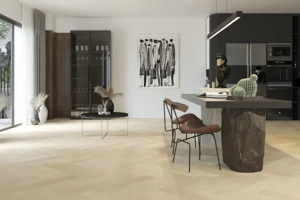 Паркетная доска Quartz Parquet Английская Ёлка Дуб Испанский 33-404 в Уфе