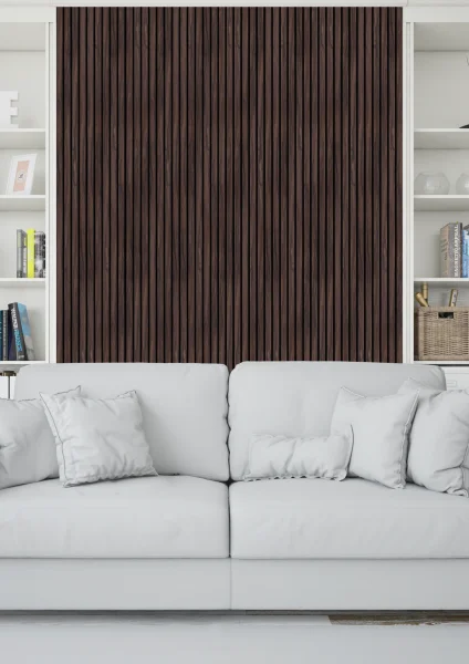 Декоративная панель для стен HiWood LV124 BR395K (120х12х2700мм) в Уфе