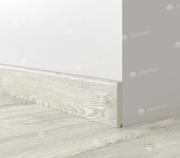 Кварцевый плинтус Alpine Floor Parquet Light 13-11 Снежный в Уфе