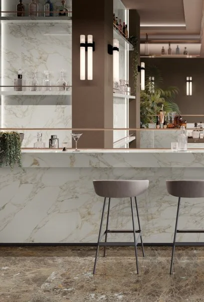 Керамогранит Italon Шарм Делюкс Арабескато Уайт 80х160 (Люкс и реттифицированная) в Уфе