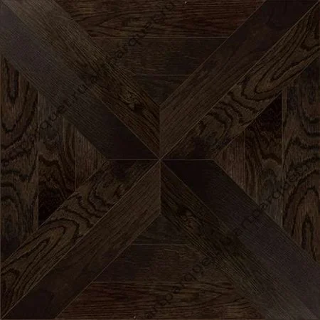 Модульный паркет Kochanelli Квадро Дуб Темный 441х441х15 мм в Уфе