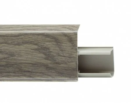 Пластиковый плинтус Royce №532 Дуб Рустикальный (55х23х2200мм) в Уфе