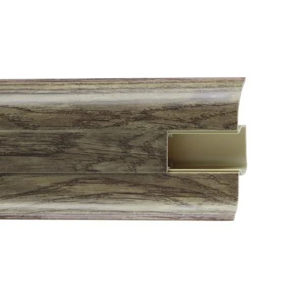 Пластиковый плинтус Royce №841 Дуб Миланский (58х22х2200мм) в Уфе