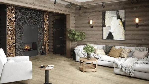 Кварц-виниловая плитка Alpine Floor Premium XL Дуб Сливочный ЕСО 7-19, 8 мм. 43 класс в Уфе