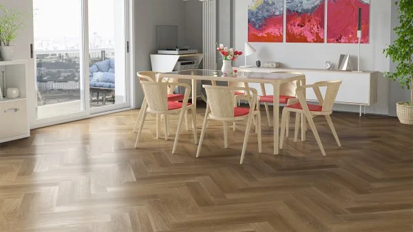 Кварц-виниловая плитка Fargo Parquet 4мм 33-63W948 Дуб Монако (Градиент) в Уфе