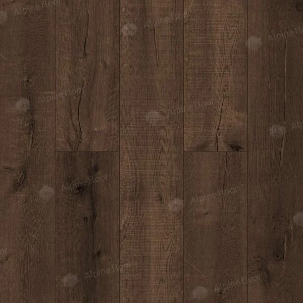 Каменно-полимерная плитка Alpine Floor Real Wood Дуб Мокка ECO 2-2, 6 мм 43 класс в Уфе