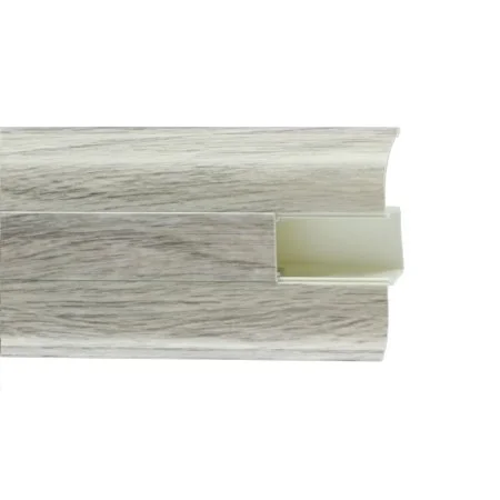 Пластиковый плинтус Royce №822 Дуб Альба (58х22х2200мм) в Уфе