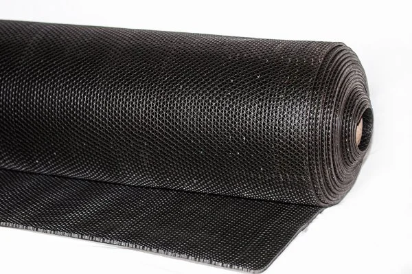 Грязезащитное рулонное покрытие ЗигЗаг Черный 5 мм (0,9 м) Китай в Уфе