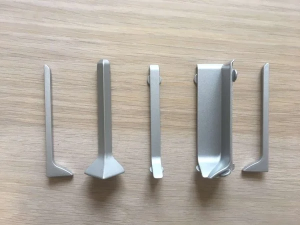 Соединитель для плинтуса ЭлитПроф Плоский 100 (Алюм) в Уфе