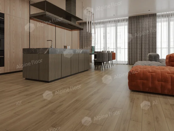 Каменно-полимерная плитка Alpine Floor Grand Sequoia Village Вайпуа ECO 11-1907 4мм, 43 класс в Уфе