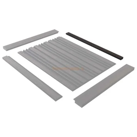 Финишный молдинг LF124B BR395K левый декорированный (31х12х2700мм) в Уфе