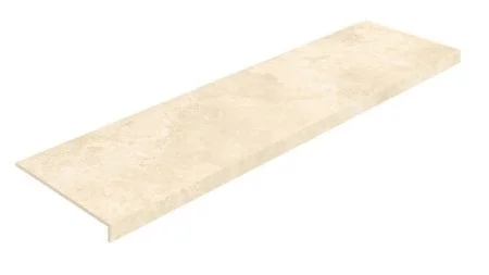 Керамогранит Coliseum Аурелия Уайт Ступень фронтальная (Натуральный, 33х120) в Уфе