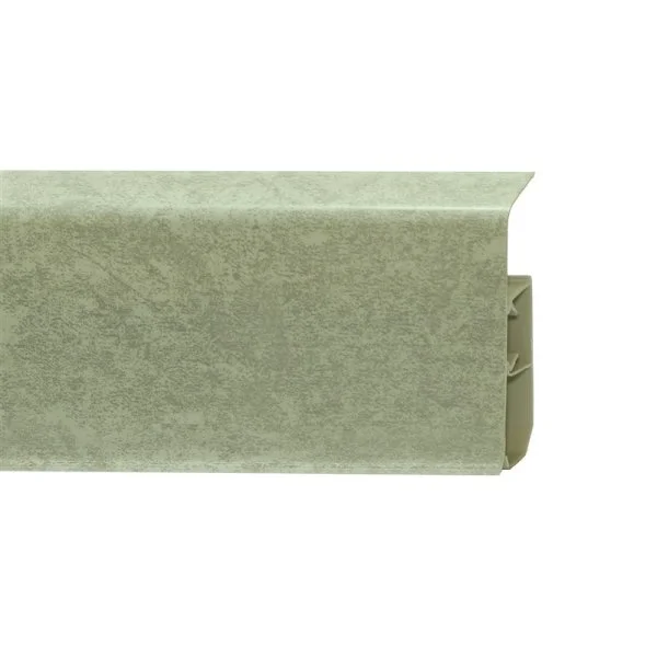 Пластиковый плинтус Royce №339 Мрамор Светлый (80х24х2200мм) в Уфе