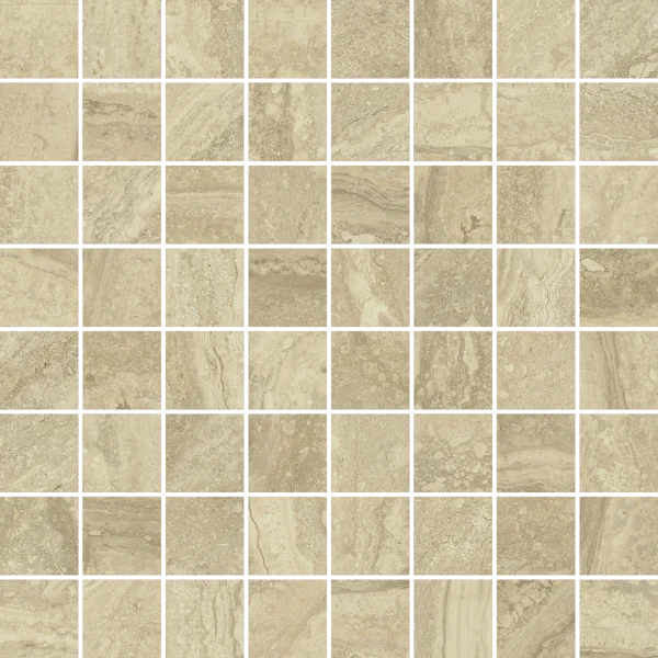Керамогранит Italon Шарм Эдванс Травертино 29,2х29,2 мозаика (Люкс) в Уфе