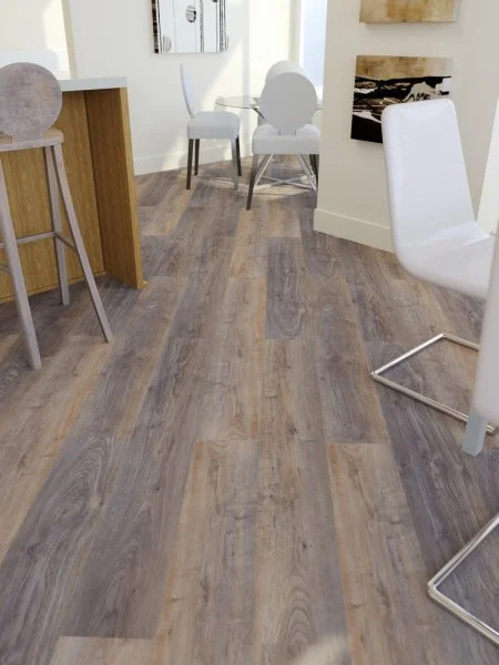 Кварц-виниловая плитка FineFloor Light Дуб Борда FF-1333 в Уфе