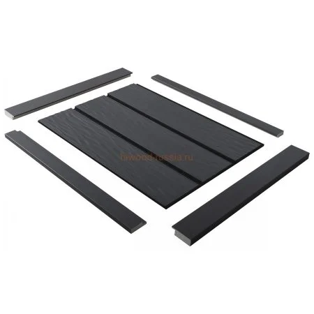 Финишный молдинг LF124A GR15K правый декорированный (42х12х2700мм) в Уфе