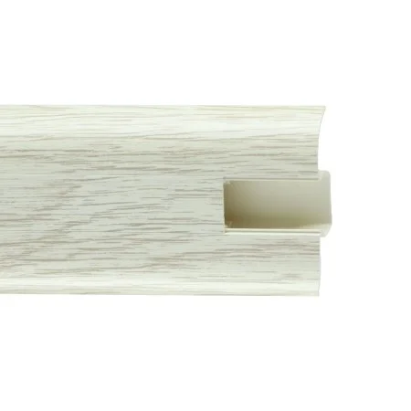 Пластиковый плинтус Royce №851 Дуб Льняной (58х22х2200мм) в Уфе