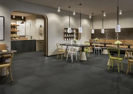 Керамогранит Coliseum Ардезия Блэк 60х120 (Натуральный и Реттифицированный) в Уфе